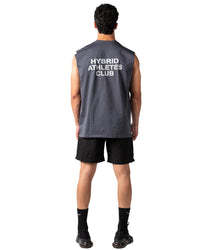 UNFINISHED CUT TEE - Grey