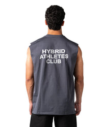 UNFINISHED CUT TEE - Grey