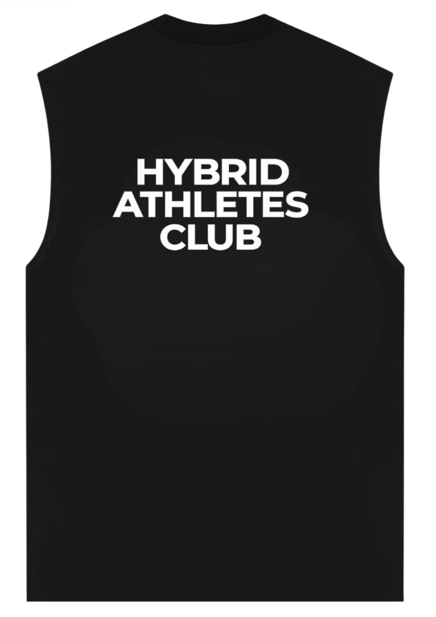 UNFINISHED CUT TEE - Black