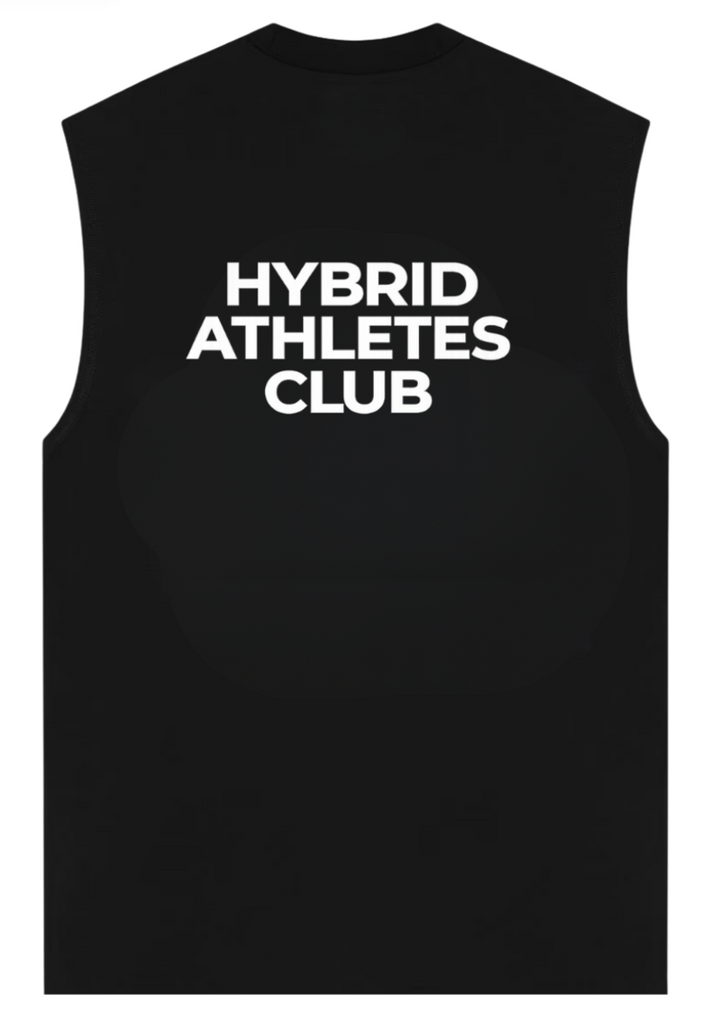 UNFINISHED CUT TEE - Black