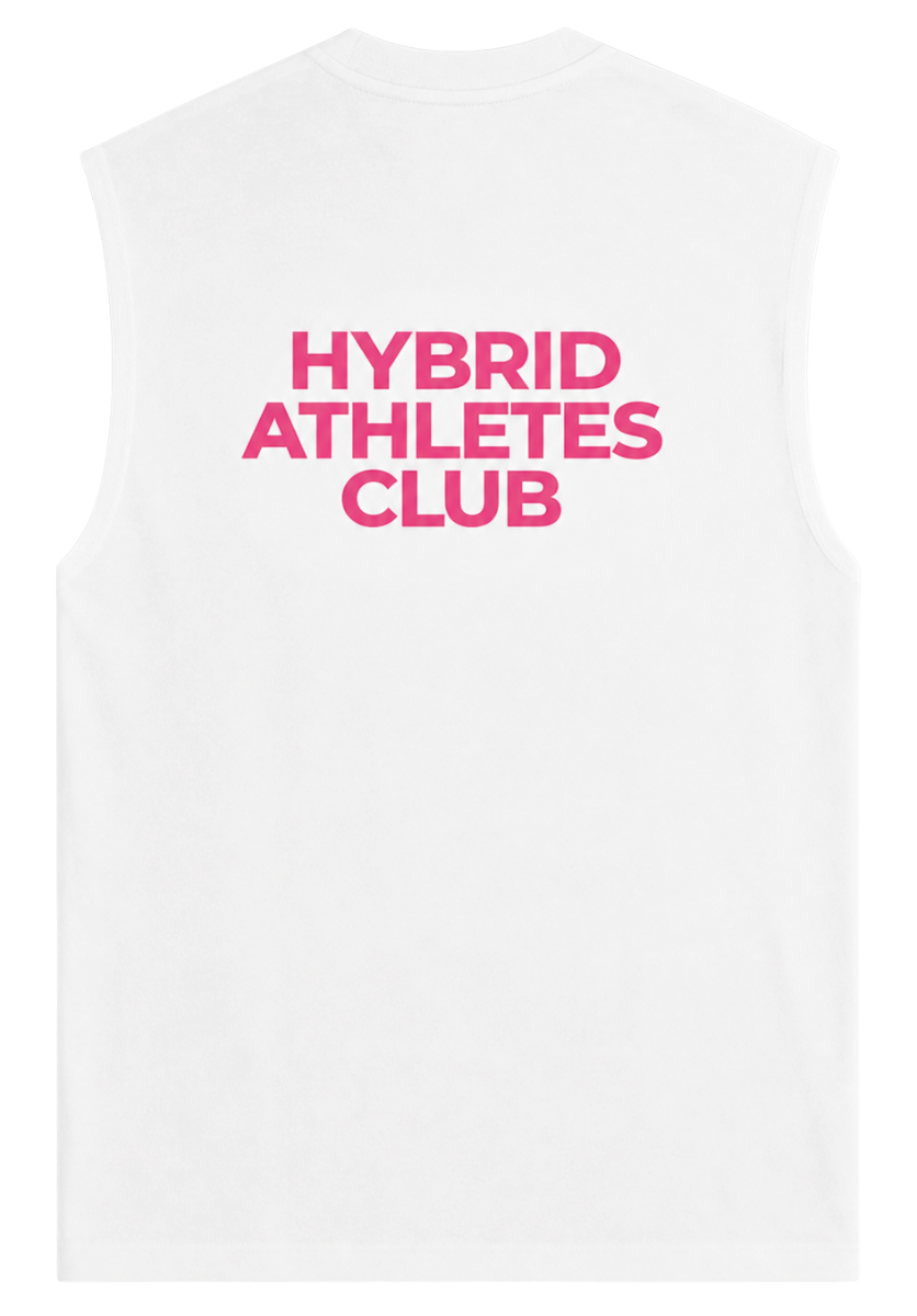 UNFINISHED CUT TEE. - White