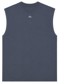 UNFINISHED CUT TEE - Grey